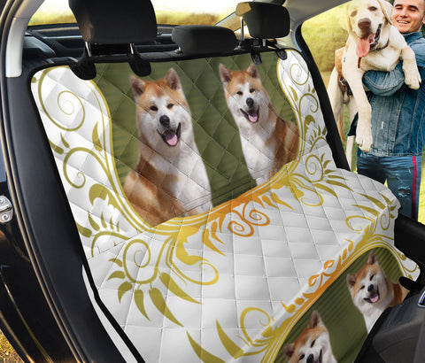 Akita Dog Print Pet Seat covers