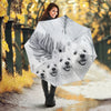 Cute Westie Print Umbrellas