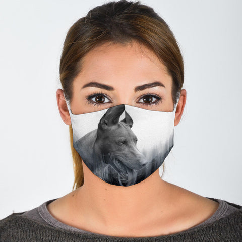 Amazing Pharaoh Hound Print Face Mask