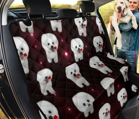 Bichon Frise Patterns Print Pet Seat covers