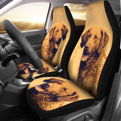 Chesapeake Bay Retriever Dog Print Car Seat Covers