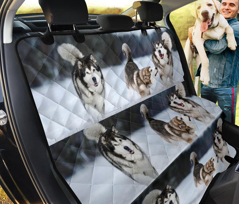 Alaskan Malamute Print Pet Seat Covers- Limited Edition