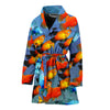 Platy Fish Print Women's Bath Robe