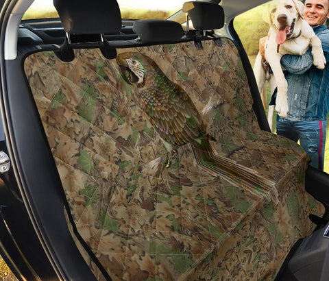 Military Macaw Parrot Print Pet Seat Covers