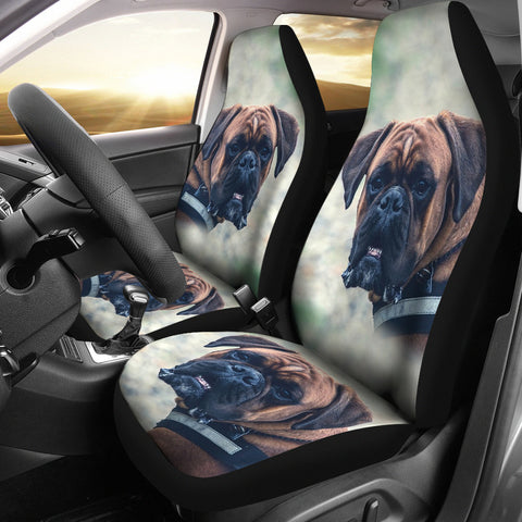 Cane Corso Dog Print Car Seat Covers