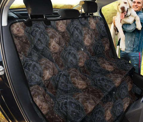 Barbet Dog Print Pet Seat covers