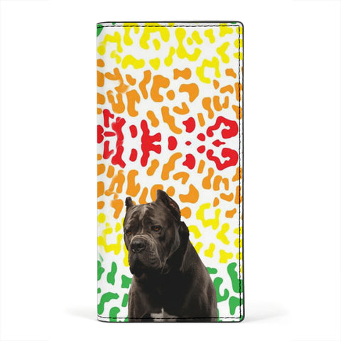 Cane Corso Dog Print Women' Leather Wallet