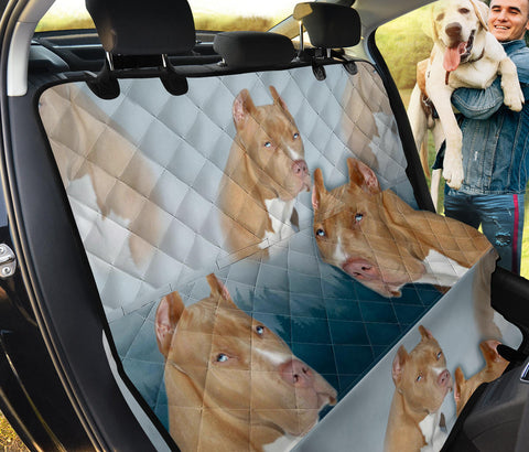 Pit Bull Terrier Print Pet Seat Covers
