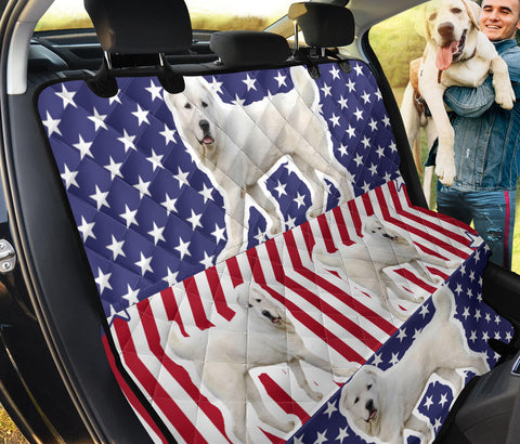 Cute Central Asian Shepherd Dog Print Pet Seat Covers