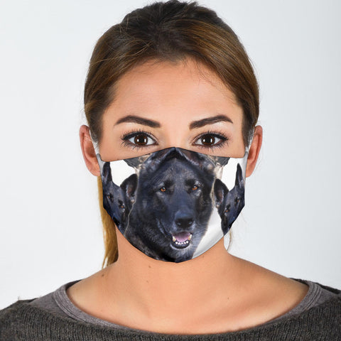 Malinois Dog Print Face Mask