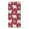 Chow Chow Paws Patterns Print Women's Leather Wallet