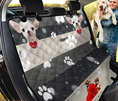 Chihuahua Love Print Pet Seat Covers