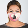 Cute English Springer Spaniel Print Face Mask