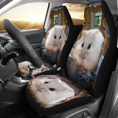 Chinese Hamster Print Car Seat Covers
