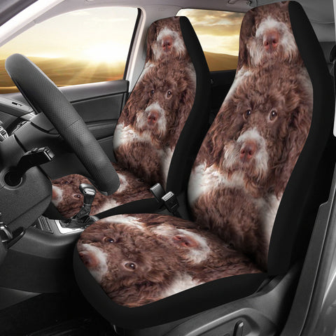 Lagotto Romagnolo Dog Print Car Seat Covers