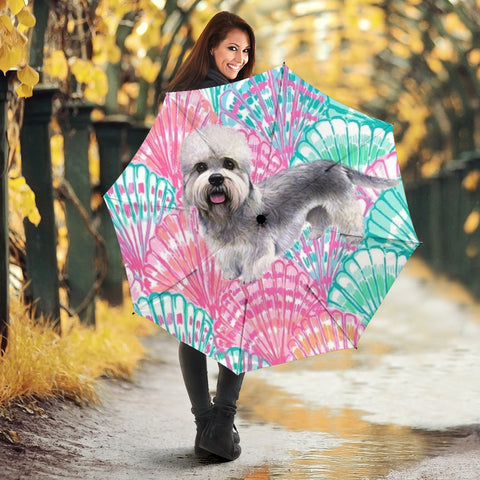 Amazing Dandie Dinmont Terrier Print Umbrellas