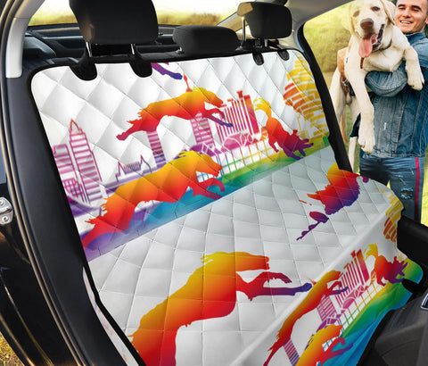 Saluki Dog Print Pet Seat covers