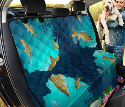 Common Carp Fish Print Pet Seat Covers