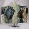 Amazing English Mastiff Dog Print Hooded Blanket