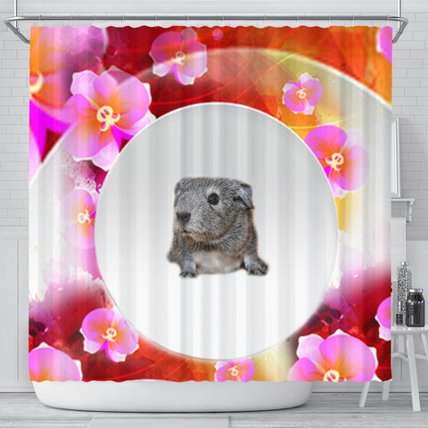 Guinea Pig Print Shower Curtain
