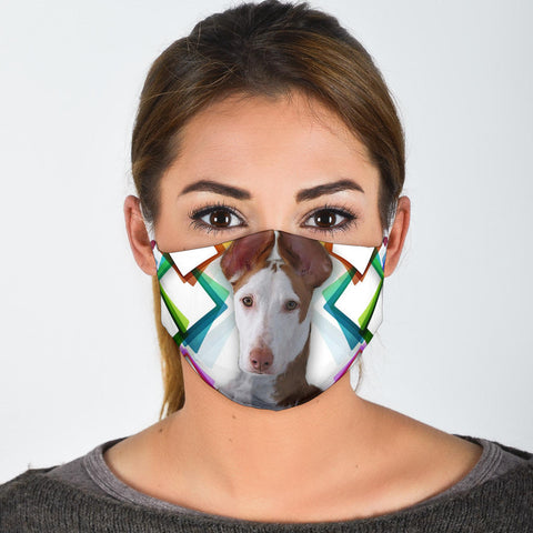 Ibizan Hound Print Face Mask