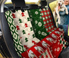 Bull Terrier Christmas Print Pet Seat Covers