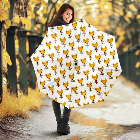 Shiba Inu Dog Pattern Pint Umbrellas