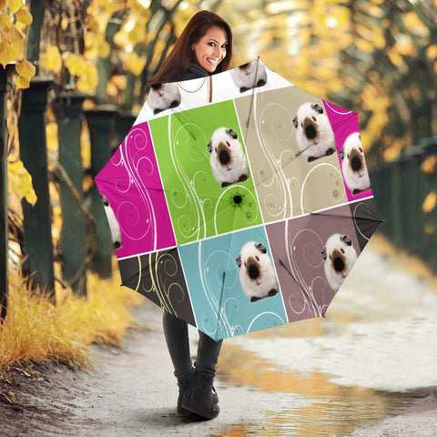 Himalayan guinea pig Print Umbrellas