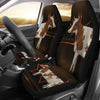 Ayrshire cattle (Cow) Print Car Seat Covers