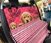 Cute Golden Retriever Print Pet Seat covers