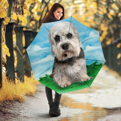 Dandie Dinmont Terrier Print Umbrellas