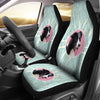 Border Collie Print Car Seat Covers