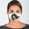 Bernese Mountain Dog Print Face Mask