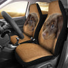 Lovely Dachshund Print Car Seat Covers