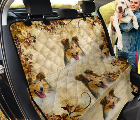 Cute Sheltie Print Pet Seat Covers