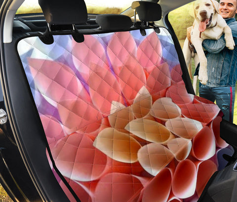 Paper Floral Print Pet Seat Covers