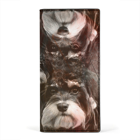 Lovely Cavapoo Print Women's Leather Wallet