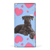 Giant Schnauzer Dog Print Women's Leather Wallet