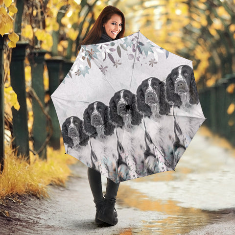Amazing English Springer Spaniel Print Umbrellas