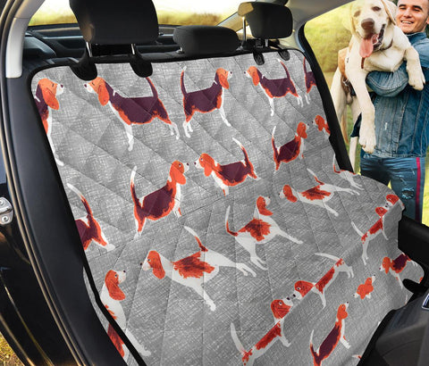 Beagle Patterns Print Pet Seat covers