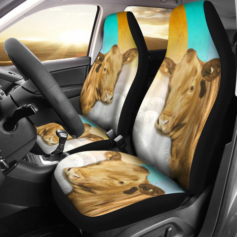 Amazing Dexter Cattle (Cow) Print Car Seat Covers