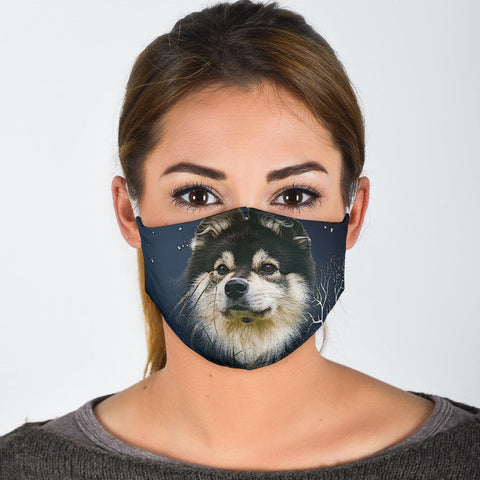 Finnish Lapphund Print Face Mask
