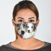 Australian Shepherd Print Face Mask