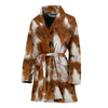 Abyssinian guinea pig Print Women's Bath Robe