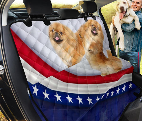 Pekingese Dog Print Pet Seat covers