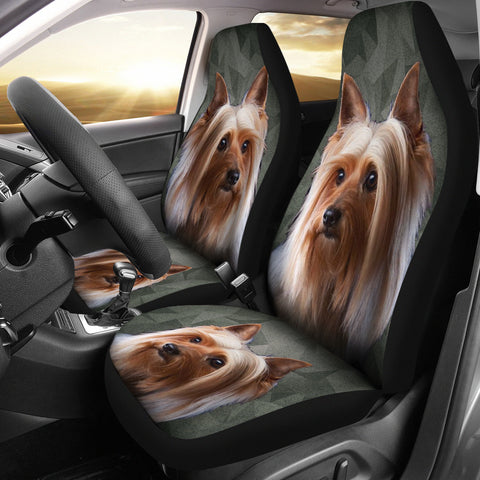 Australian Silky Terrier Print Car Seat Covers