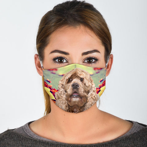 Cocker Spaniel Print Face Mask-Limited Edition