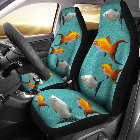 Mollie Fish Print Car Seat Covers