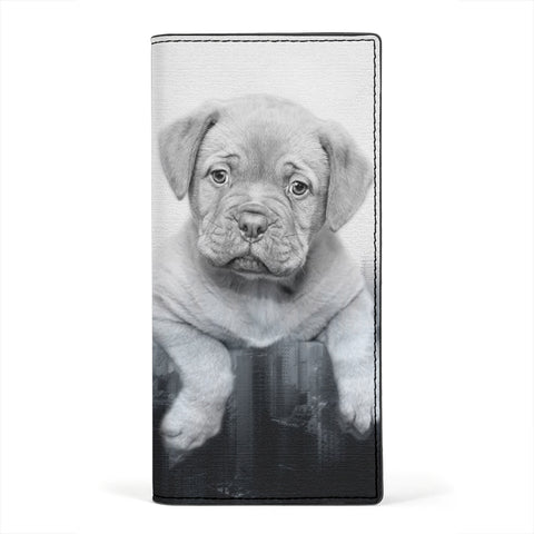 Lovely Dogue de Bordeaux Print Women's Leather Wallet