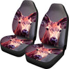 Deer Vector Art Print Car Seat Covers